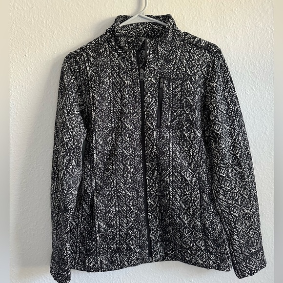 🌟 Marc New York black and white zip-up sweater size XS - Picture 3 of 7